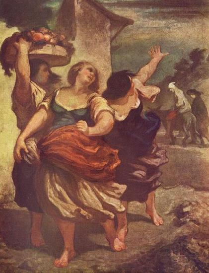 Honore Daumier Der Muller, sein Sohn und der Esel